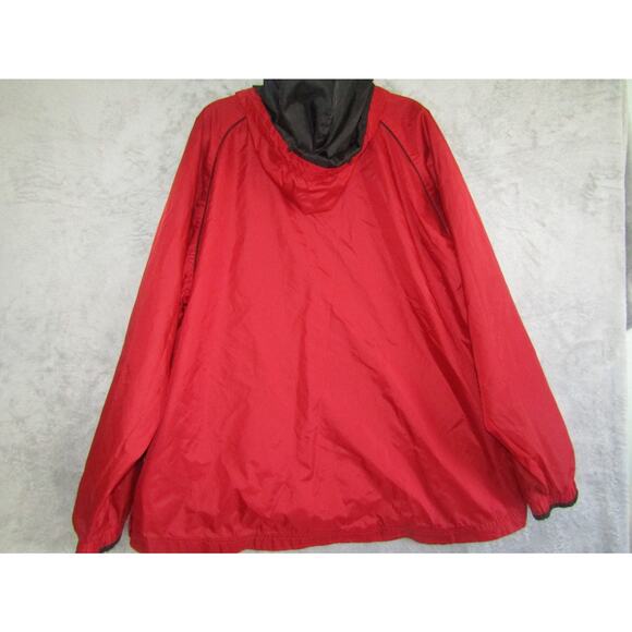 G-III Wisconsin Badgers Pullover Windbreaker Jacket 3XL Red NCAA Carl Banks - Picture 8 of 15
